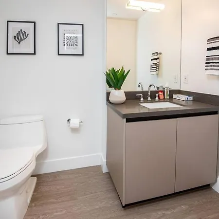 Timeless Glamour: Luxury Condo In K-Town Los Angeles Esterno foto
